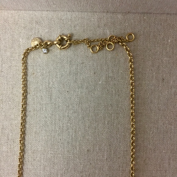 J Crew Pink Green Pastel Oval Statement Necklace - Picture 7 of 8